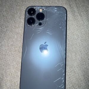 Apple iPhone with Silver Finish